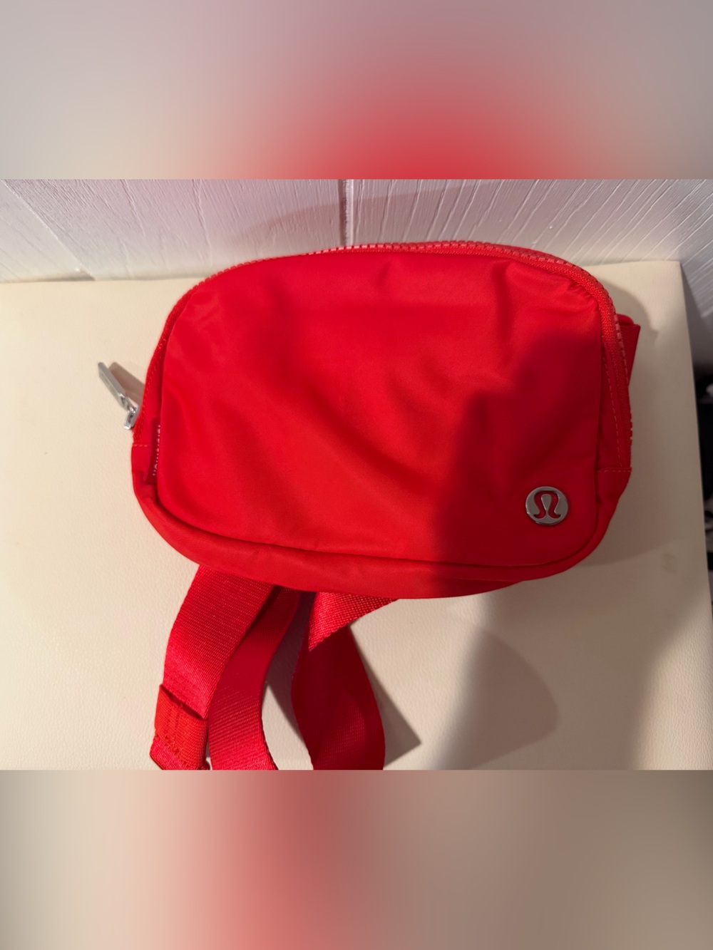 lululemon athletica Bright Red Belt Bag